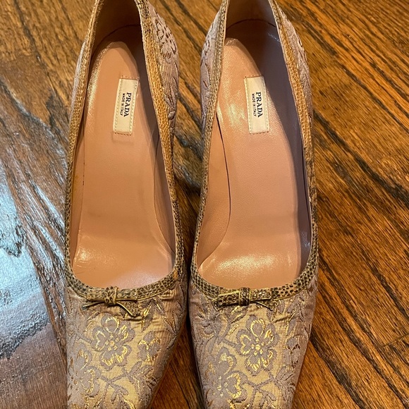 Prada brocade shoes - Picture 2 of 9